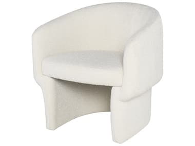 Nuevo Clementine 27" White Fabric Accent Chair NUEHGSN147