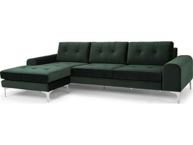 Nuevo Colyn 112" Wide Fabric Upholstered Sectional Sofa NUEHGSC275