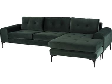 Nuevo Colyn 112" Wide Fabric Upholstered Sectional Sofa NUEHGSC512