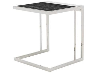 Nuevo Ethan 19" Square Marble End Table NUEETHANSIDETABLE
