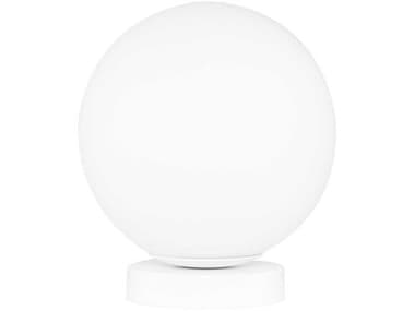 Nuevo Felipa Glass White Table Lamp NUEHGSK358