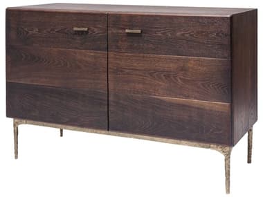 Nuevo Kulu 47'' Oak Wood Matte Seared Sideboard NUEHGSR511