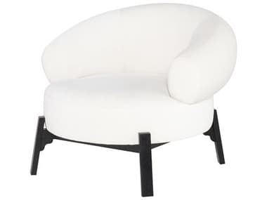 Nuevo Romola 35&quot; White Fabric Accent Chair NUEHGSN176