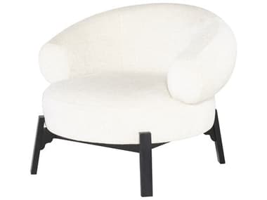 Nuevo Romola 35" White Fabric Accent Chair NUEHGSN178