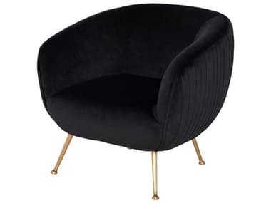 Nuevo Sofia 32" Black Fabric Accent Chair NUEHGDH101