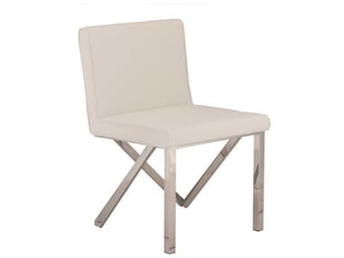 Nuevo Talbot White Side Dining Chair NUETALBOTDININGCHAIR