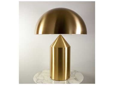 Oluce Atollo Satin Gold 2-light Table Lamp OE233OR