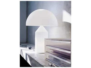 Oluce Atollo Opaque Opaline 4-light 20'' Wide Table Lamp OE235