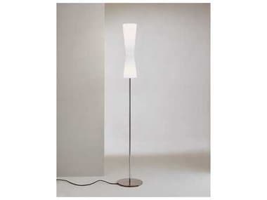 Oluce Lu-Lu Opaque Opaline 2-light Floor Lamp OE311