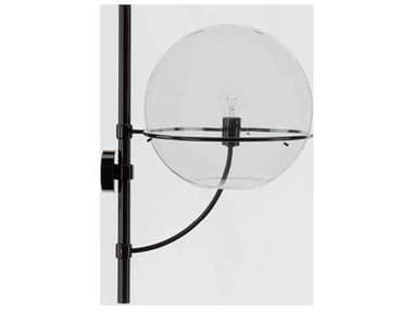 Oluce Lyndon Black / Transparent 1-light 12'' Wide Outdoor Wall Light OE160M