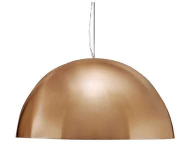 Oluce Sonora 14" 1-Light Gold Dome Pendant OE437OR