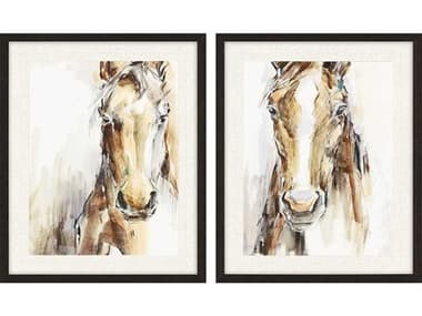Paragon Harper Gift Horse Canvas Wall Art (Set of 2) PAD13694