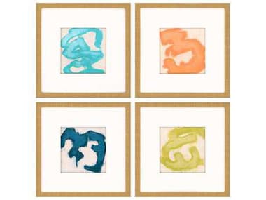 Paragon Vess Gestural II Giclee Painting (Four-Piece Set) PAD7083