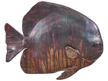 Phillips Collection Copper Patina Australian Batfish Fish 3D Wall Art PHCPH100653