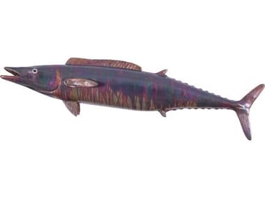 Phillips Collection Copper Patina Wahoo Fish 3D Wall Art PHCPH100655