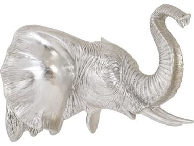 Phillips Collection Silver Leaf Elephant Wall Art PHCPH93044