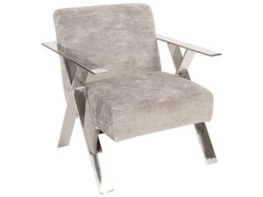 Phillips Collection 30" Gray Fabric Accent Chair PHCPH81456
