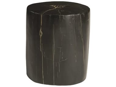 Phillips Collection 17" Black Gold Accent Stool PHCPH89728