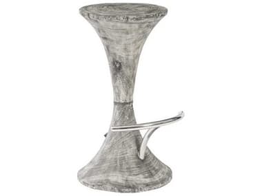 Phillips Collection Butterfly Grey Stone Acacia Wood Bar Stool PHCTH94532