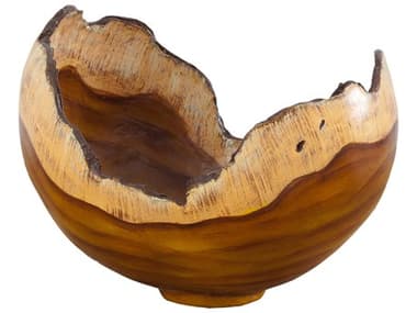 Phillips Collection Cast Naturals Faux Bois Decorative Burled Bowl PHCM011012