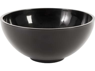 Phillips Collection Gel Coat Black Decorative Sulu Bowl PHCPH80631