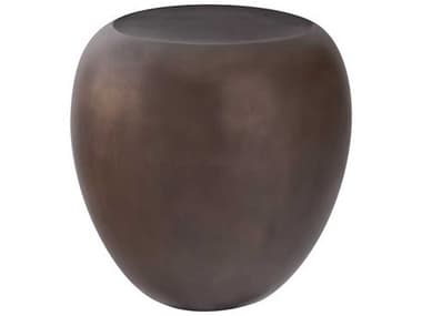 Phillips Collection Stone Bronze End Table PHCPH60830