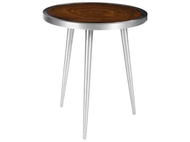 Phillips Collection 20" Round Wood Natural End Table PHCIN83479