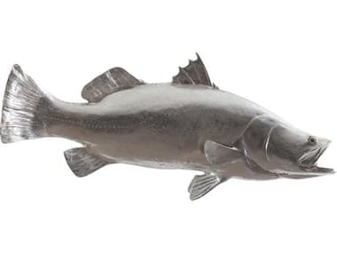 Phillips Collection Silver Leaf Barramundi Fish 3D Wall Art PHCPH62414