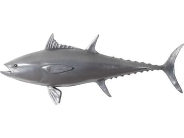 Phillips Collection Polished Aluminum Bluefin Tuna Fish 3D Wall Art PHCPH64548