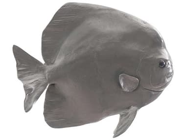 Phillips Collection Polished Aluminum Australian Batfish 3D Wall Art PHCPH64558