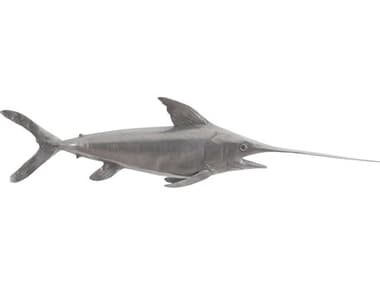 Phillips Collection Polished Aluminum Broadbill Swordfish Fish 3D Wall Art PHCPH65285