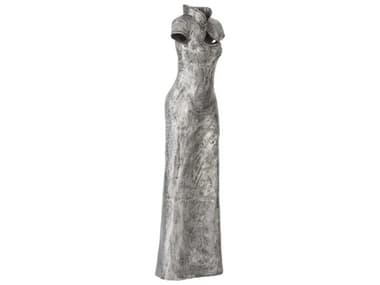 Phillips Collection Silver Short Sleeves Dress Sculpture PHCID96058