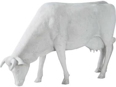 Phillips Collection Off White Life Size Cow Sculpture PHCPH57424