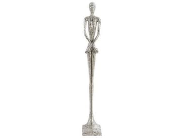 Phillips Collection Silver Leaf Skinny Female Sculpture PHCPH67644