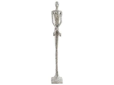 Phillips Collection Silver Leaf Skinny Male Sculpture PHCPH67645