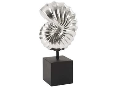 Phillips Collection Silver Leaf Nautilus Shell Table Sculpture PHCPH80660