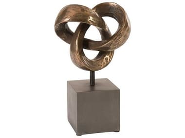 Phillips Collection Bronze Trifoil Table Sculpture PHCPH80670