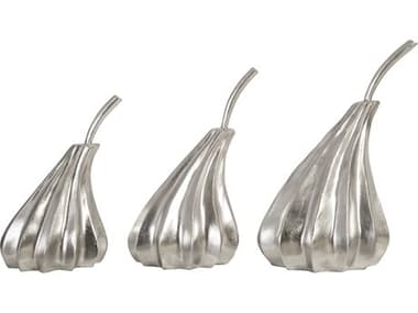 Phillips Collection Silver Leaf Hand Dipped Pears Sculpture (Set of 3) PHCPH89117