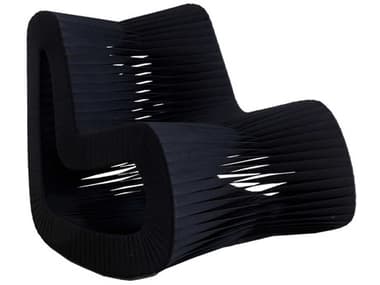 Phillips Collection Seat Belt Black Rocker Rocking Chair PHCB2063BB