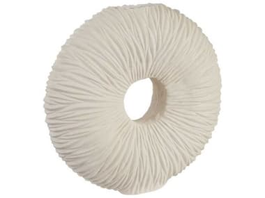 Phillips Collection Stone Cast / Off White 28" Waves Circle Vase PHCPH53119