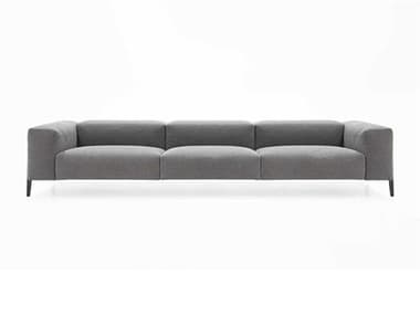 Pianca All-in Medium Grey / Grey Oak Sofa with Low Backrest PIAD9AL240