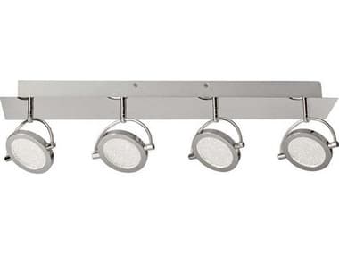 PLC Lighting Ariella Polished Chrome Four-Light 30'' Wide LED Spot Light PLC40004PC