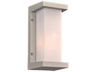 PLC Lighting Boston Silver Incandescent Outdoor Wall Light PLC2710SL