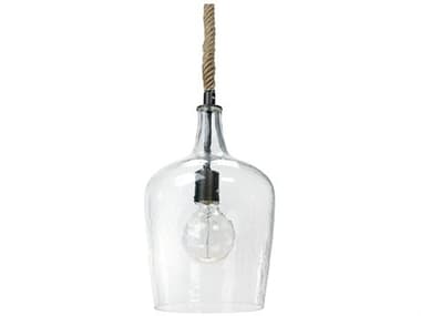 Regina Andrew Hammered Clear Glass 10'' Wide Mini Pendant Light REG161030