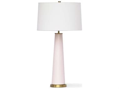 Regina Andrew Audrey Ceramic Blush Linen Pink Buffet Lamp REG131243