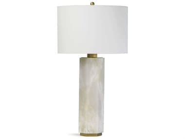 Regina Andrew Gear Natural Linen White Buffet Lamp REG131360
