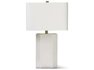 Regina Andrew Grace Natural Linen White Table Lamp REG131302