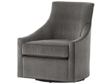Sonder Living Fraser Swivel 28&quot; Gray Fabric Accent Chair RD1502068