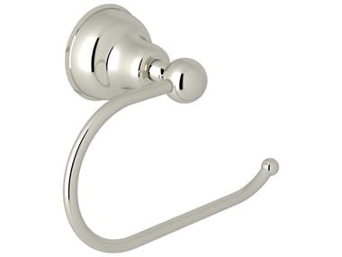 Rohl Arcana Polished Nickel Wall Mount Loop Toilet Paper Holder HORCIS8PN