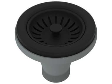 Rohl Matter Black Manual Basket Strainer HOR735MB